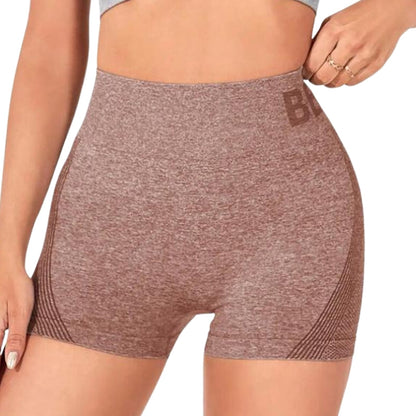 High Waist Sports Gym Shorts