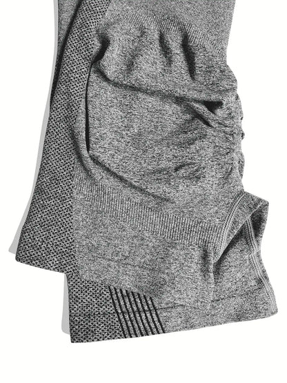 High Waist Sports Gym Shorts